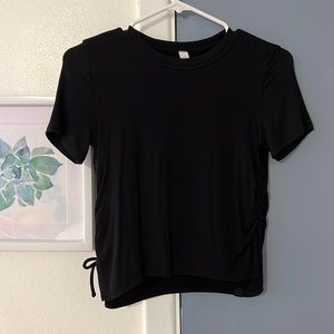 Black lululemon shirt